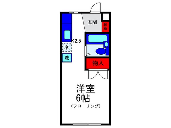 やよいﾊｲﾂの物件間取画像